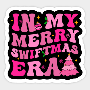 In My Merry Swiftmas Era Christmas Sticker